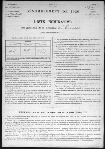 CIVIERES 1926