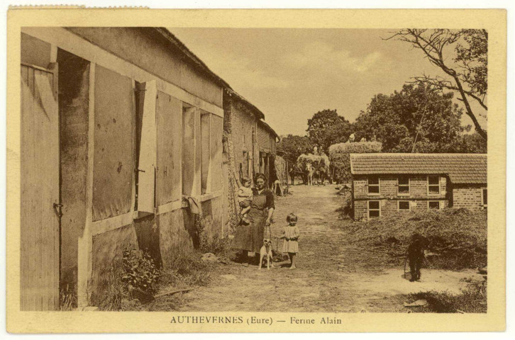 Authevernes. Ferme Alain.