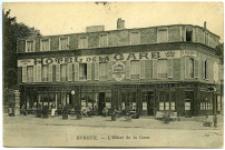 Evreux-Ville. L'Hôtel de la Gare.