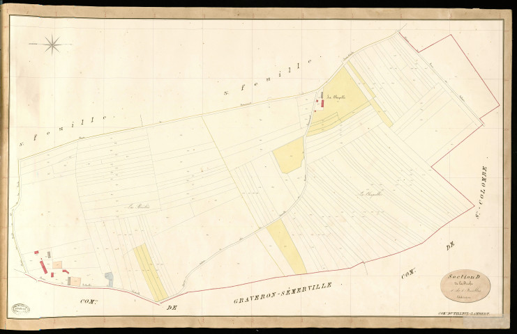 Tilleul-Lambert (Le). Section D _ de la Friche _ 4e de 5 Feuilles