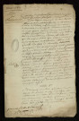 Cahier manuscrit signé.