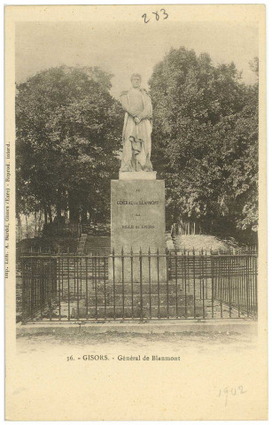 Gisors. Général de Blanmont.