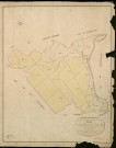 Mérey. Tableau d'assemblage _ du Plan Parcellaire de la Commune de Merey _ Canton de Pacy sur Eure - Evreux - Eure. _ Terminé sur le Terrain le 3 Mars 1852, sous l'administration de M. Le Comte Guyot, Préfet _ M. Rousseau, Maire _ et sous la Direction de M. Chauveau, Directeur des Contributions directes _ M. Lefébure, Géomètre en Chef. _ Par M. Drouet, Géomètre de 1re classe.
