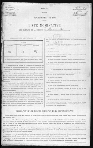 BOURNAINVILLE 1906