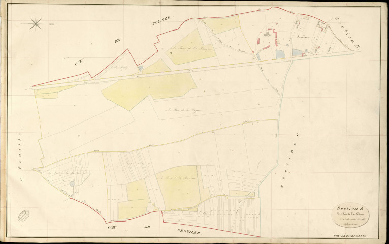 Faverolles-la-Campagne. Section A _ du Bois de la Digue _ 2e et dernière Feuille