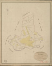Courteilles. Tableau d'assemblage _ du Plan Parcellaire de la Commune de Courteilles _ Canton de Verneuil - Evreux - Eure. _ Terminé sur le Terrain le 20 Novembre 1835, sous l'administration de M. A. Passy, Préfet _ M. Dozières, Maire _ et sous la Direction de M. Marel, Directeur des Contributions directes _ M. Le Fébure, Géomètre en Chef. _ Par M. Gondouin, Géomètre de 1re classe.