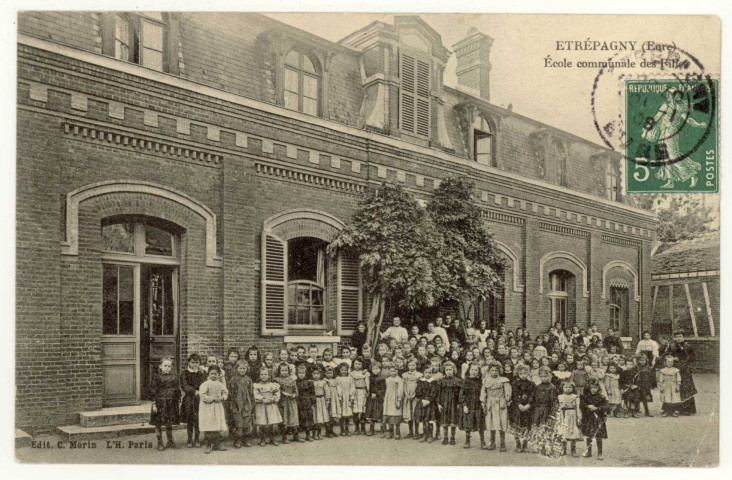 Etrépagny. Ecole Communale de Filles.