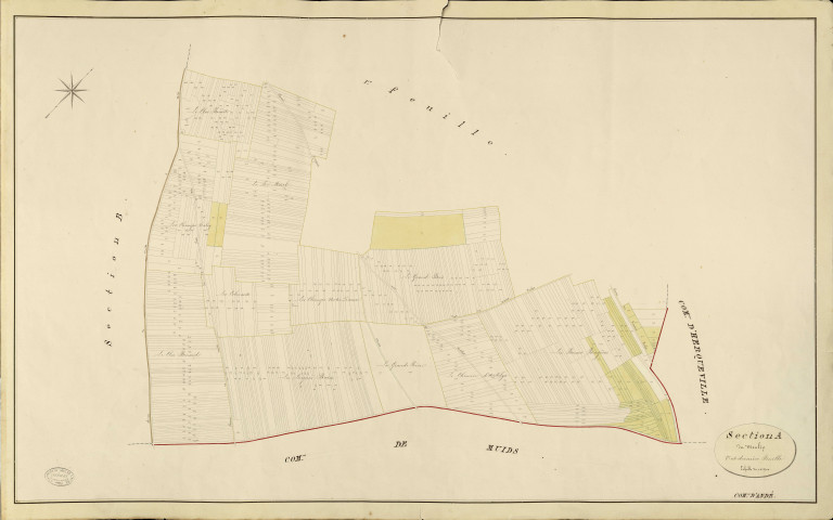 Andé. Section A _ du Moulin _ 2e et dernière Feuille