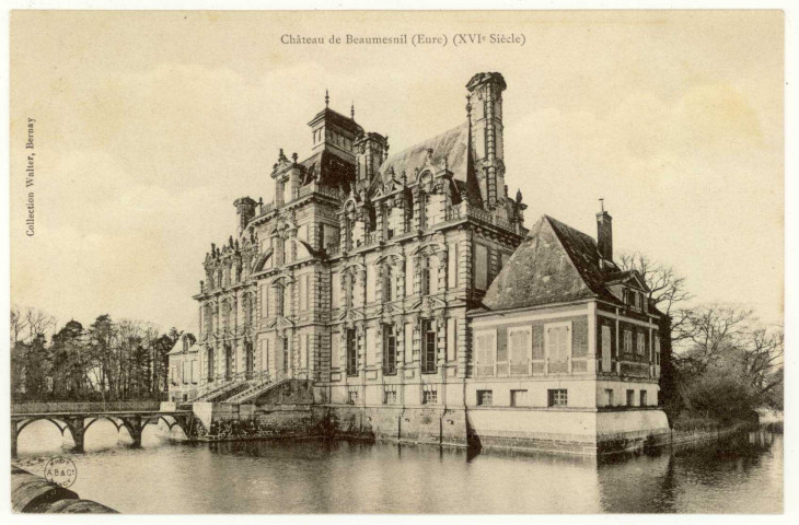 Beaumesnil. Château de Beaumesnil- (XVI siècle°).
