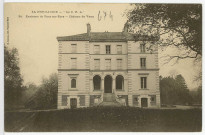 Vaux-sur-Eure. Environs de Pacy-sur-Eure. - Château de Vaux.