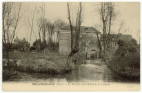 Bézu-Saint-Eloi. Le Moulin et les Bords de la Lévrière.
