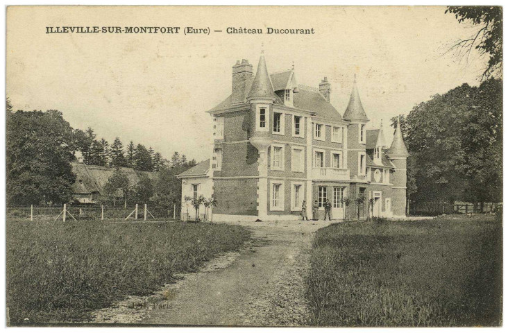 Illeville-sur-Montfort. Château Ducourant.