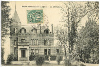 Saint-Germain-des-Angles. Le Château.