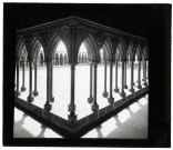 Abbaye du Mont-Saint-Michel (Manche), cloître.