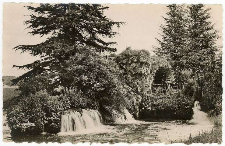 Radepont. La cascade de Saint-Paul de Radepont.
