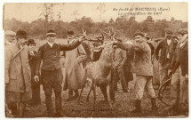 Breteuil-sur-Iton. En Forêt de Breteuil-La Présentation du Cerf.