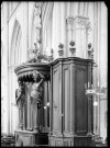 Banc d'œuvre de l'église collégiale Saint-Laurent, église Notre-Dame de Eu (Seine-Maritime).