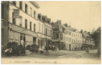 Lyons-la-Forêt. Hôtel du Grand Cerf.