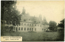 Bosguérard-de-Marcouville. Château de Bosguérard (Eure) - Façade côté Sud.