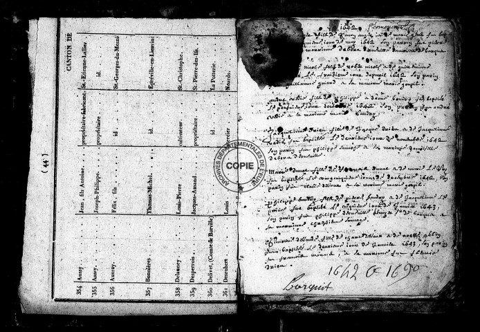 BMS (1642-1792)