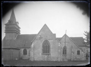 Vue d'ensemble de l'église de Saint-Cyr-du-Vaudreuil (Eure).