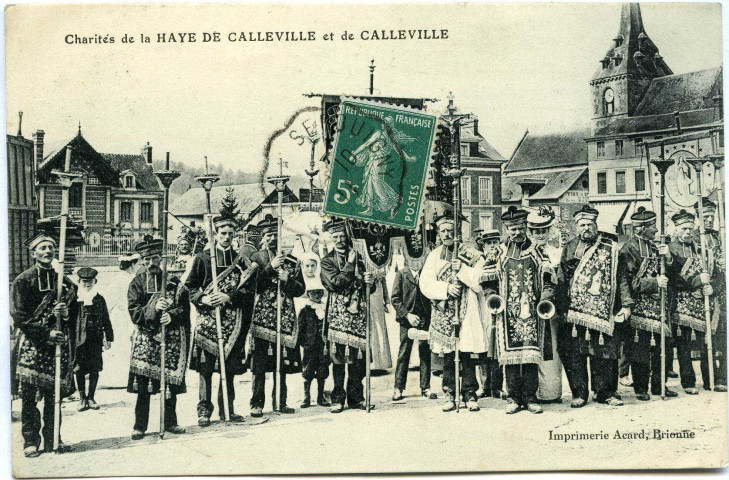 Haye-de-Calleville (La). Charités de la Haye de Calleville et de Calleville.