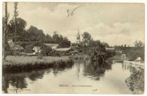 Bernay. Sur la Charentonne.