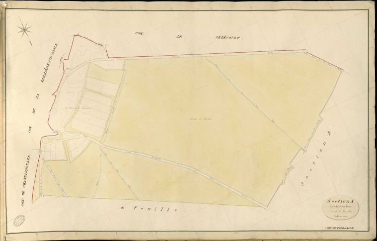 Fidelaire (Le). Section A _ des Nibels et des Houis _ 1re de 5 Feuilles