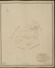 Neuve-Lyre (La). Tableau d'assemblage _ du Plan Parcellaire de la Commune de Neuve-Lyre _ Canton de Rugles - Evreux - Eure. _ Terminé sur le Terrain le 30 Octobre 1834, sous l'administration de M. A Passy, Préfet _ M. Mesnil, Maire _ et sous la Direction de M. Marel, Directeur des Contributions directes _ M. Le Fébure, Géomètre en Chef. _ Par M. Canu, Géomètre de 1re classe.