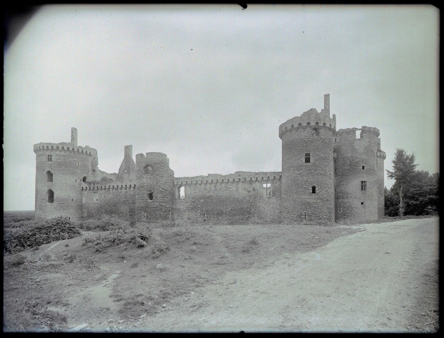 Ruines et vestiges du château de Suscinio (Sarzeau, Morbihan).