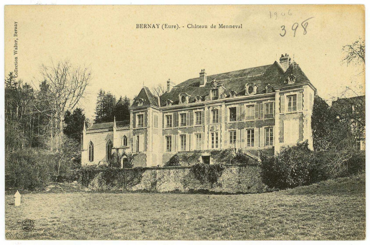 Menneval. Château de Menneval.