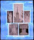 "Églises rurales du département de l'Eure" du chanoine Bonnenfant tome I, planche XLIII Courbépine (Eure) et Courdemanche (Eure).
