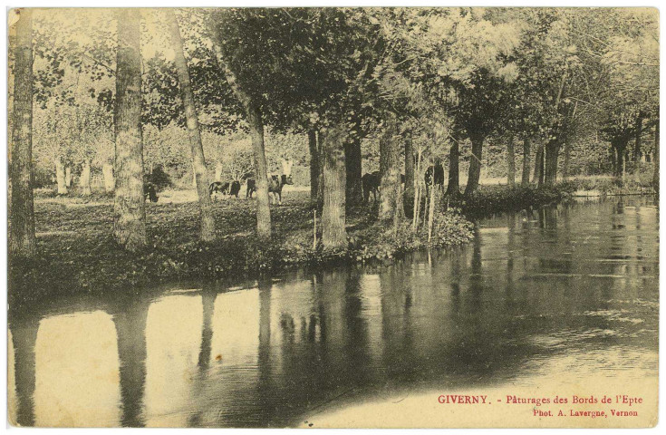 Giverny. Pâturages des Bords de l'Epte.