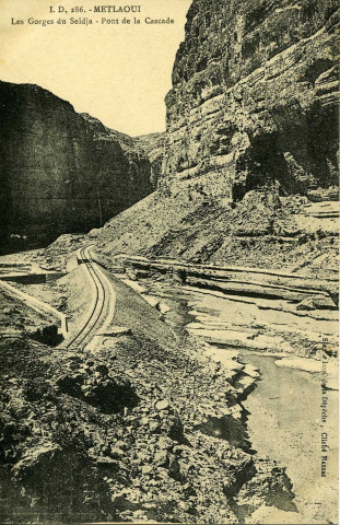 METLAOUI Les Gorges du Seldja - Pont de la Cascade