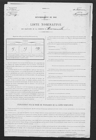 HECMANVILLE 1901