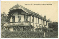 Saint-Germain-la-Campagne. La Salle de Patronage.