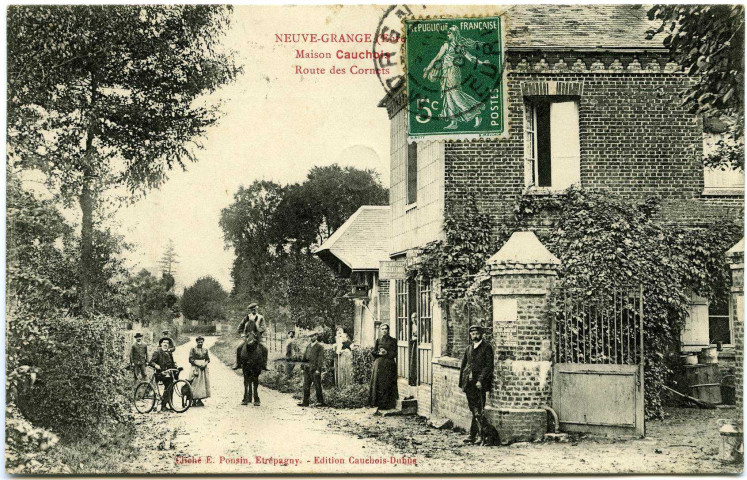 Neuve-Grange (La). Maison Cauchois - Route des Cornets.