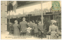 Andelys (Les). Inauguration du Monument Sellenik. Arrivée du Train Ministériel.