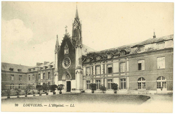 Louviers-Ville. L'Hôpital.