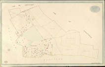 Bournainville. Section C _ de l'Eglise et des Entres _ Feuille Unique