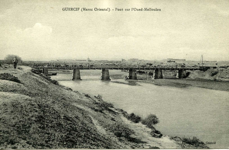GUERCIF (Maroc Oriental) - Pont sur l'Oued-Melloulou