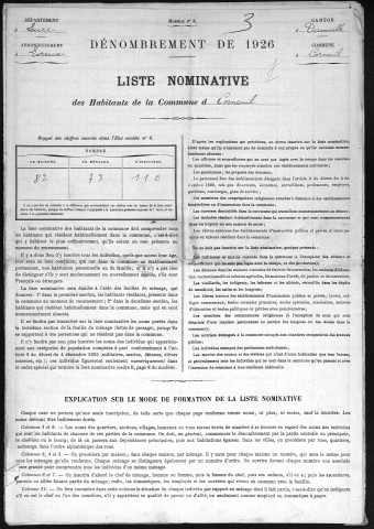 CORNEUIL 1926