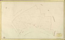 Crestot. Section B _ du Village _ 1re de 2 Feuilles