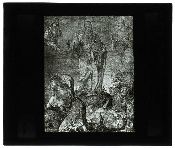 Esquisses de Dürer représentant la Transfiguration.