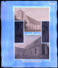 "Églises rurales du département de l'Eure" du chanoine Bonnenfant tome II, planche CXXVIII Saussay-la-Campagne (Eure) et La Saussaye (Eure).