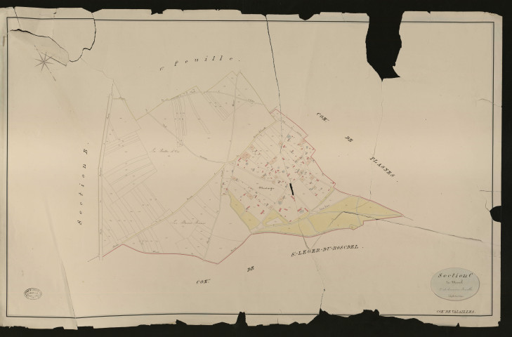 Valailles. Section C _ du Mesnil _ 2e et dernière Feuille