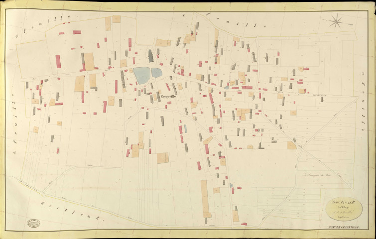Cesseville. Section B _ des Froments _ 3e de 5 Feuilles