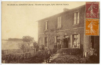 Saint-Léger-du-Gennetey. Buvette de la Gare, Café, débit de Tabacs.