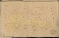 Ventes (Les). Tableau d'assemblage _ du Plan Parcellaire de la Commune des Ventes _ Canton de Evreux Sud - Evreux - Eure. _ Terminé sur le Terrain le 9 Novembre 1841, sous l'administration de M. Zédé, Préfet _ M. Laval, Maire _ sous la Direction de M. Garnier, Directeur des Contributions directes _ M. Le Fébure, Géomètre en Chef. _ Par M. Lenglet, Géomètre de 1re classe.