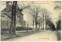 Saint-Pierre-la-Garenne. Mairie et Ecoles.
